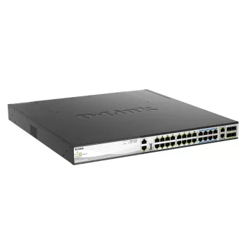 D-Link DMS-3130-30PS Διακόπτης δικτύου Managed L3 2.5G Ethernet (100/1000/2500) Power over Ethernet (PoE) 1U μαύρο