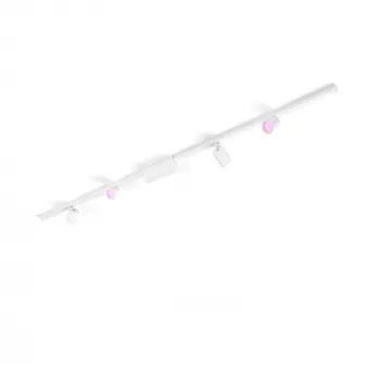Philips Hue White and colour ambience Perifo straight ceiling base kit (4 spots)