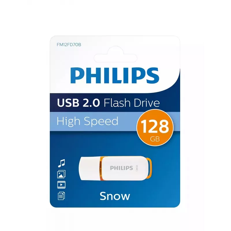 Philips FM12FD70B USB stick 128 GB USB Type-A 2.0 λευκό