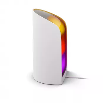 Έξυπνο επιτραπέζιο φωτιστικό Philips Hue Play Wall Washer — Λευκό, Bluetooth/Zigbee, πολύχρωμο φως, 100–240 V, καλώδιο 2 m