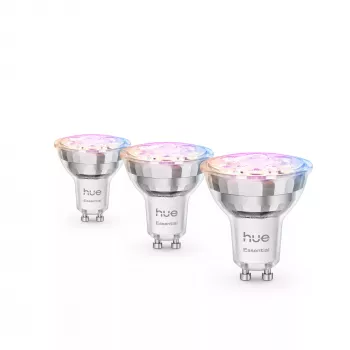 Philips Hue White and colour ambience Essential GU10 – έξυπνος προβολέας – 345 lm – 4,7 W – συσκευασία 3 τεμ.