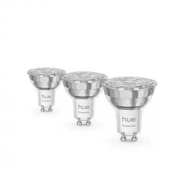 Philips Hue White and colour ambience Essential GU10 – έξυπνος προβολέας – 345 lm – 4,7 W – συσκευασία 3 τεμ.
