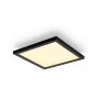 Έξυπνο φωτιστικό οροφής Philips Hue White Ambience Aurelle Square Panel Bluetooth μαύρο
