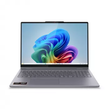 Lenovo IdeaPad 5 2-in-1 16AKP10 Copilot+ PC υβριδικό (2-σε-1), AMD Ryzen AI 7 350, οθόνη αφής 40,6 cm (16 ίντσες) WUXGA 1920x1200, 16 GB LPDDR5x-SDRAM, 1 TB SSD, Radeon 860M, Windows 11 Home, γερμανικό πληκτρολόγιο, γκρι