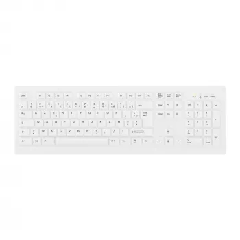 Contour Design Active Key Contour ClassicClean Ιατρικό πληκτρολόγιο Αφαιρούμενο κάλυμμα Full-Size Ασύρματο Λευκό C8100