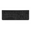 CHERRY DW 3000 Πληκτρολόγιο Ποντίκι σε συσκευασία Universal RF Wireless AZERTY Βελγικό Μαύρο
