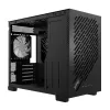 XPG VALOR AIR NANO MID-TOWER CHASSIS - Μαύρο, Midi-Tower, PC, Μαύρο, micro-ATX, Mini-ITX, SPCC, 17 cm