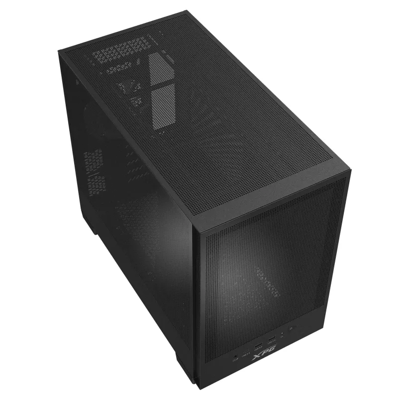 XPG VALOR MESH NANO MID-TOWER-CHASSIS – Μαύρο, Midi Tower, PC, Μαύρο, micro ATX, Mini-ITX, SPCC, 17 cm