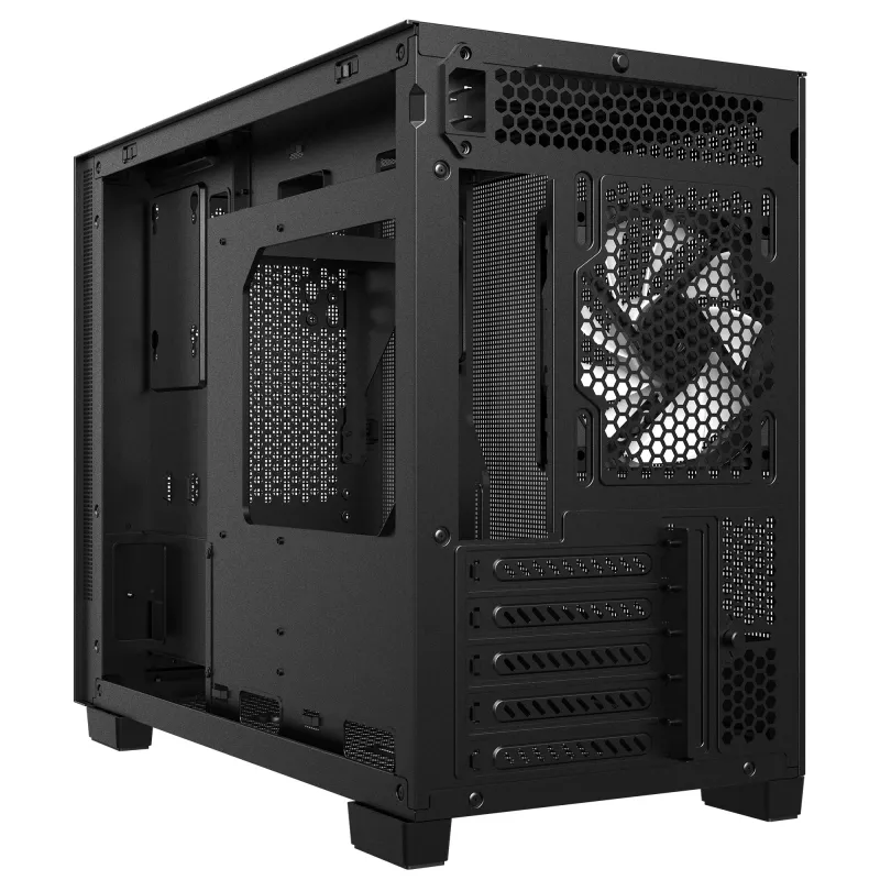 XPG VALOR MESH NANO MID-TOWER-CHASSIS – Μαύρο, Midi Tower, PC, Μαύρο, micro ATX, Mini-ITX, SPCC, 17 cm
