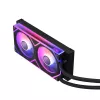 ADATA XPG Levante II 240 υδρόψυξη AIO επεξεργαστή, 240 mm, 2 ανεμιστήρες ARGB 120 mm, μαύρη