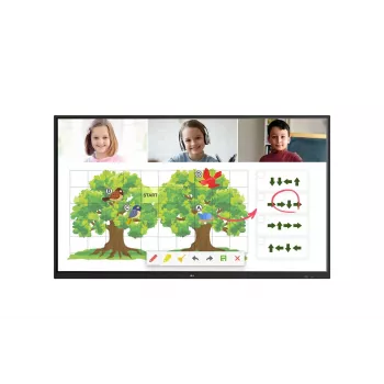 LG 86TR3PJ-B Digital Signage Επίπεδη οθόνη 2,18 m (86 inch) LED Wi-Fi 390 cd/m² UHD+ Μαύρο Οθόνη αφής Android 8.0 16/7