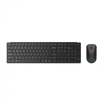 Lenovo 4X31S04814 Πληκτρολόγιο Ποντίκι περιλαμβάνονται Γραφείου RF Wireless + Bluetooth Γερμανικό Μαύρο
