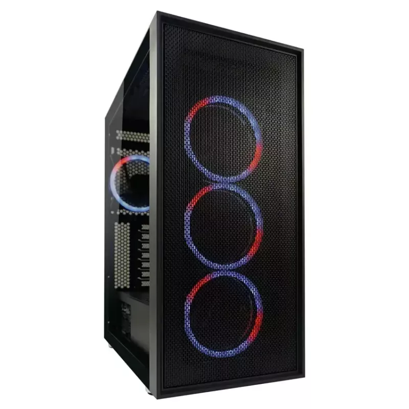 Κουτί υπολογιστή LC-Power Schwarz_Wanderer_X Midi Tower Μαύρο