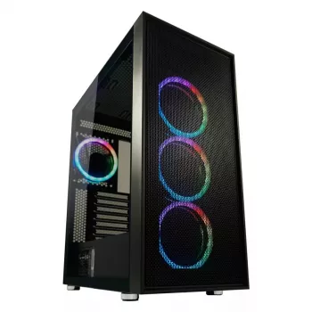 Κουτί υπολογιστή LC-Power Schwarz_Wanderer_X Midi Tower Μαύρο
