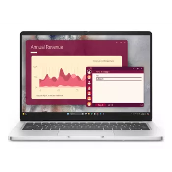 Laptop Dell Pro PC14250 14 ίντσες Intel Core Ultra 5 235U, 16 GB RAM, 512 GB SSD, Intel Γραφικά, Windows 11 Pro, 1,36 kg