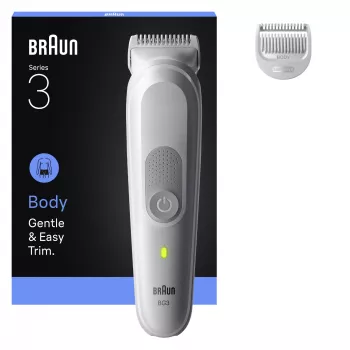 Braun Series 3 Τριμερ/ξυριστική μηχανή σώματος, ανοιχτό γκρι