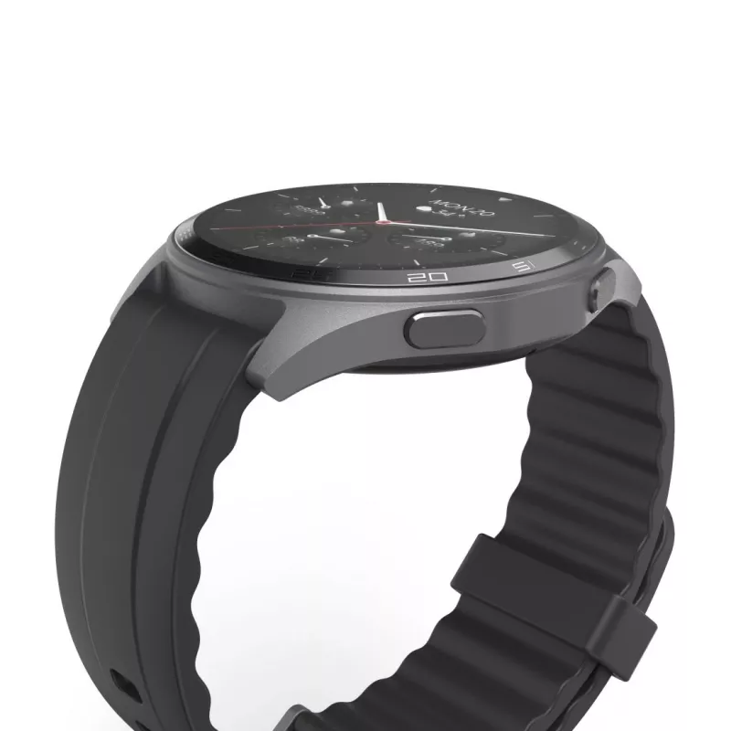 Hama 7010 έξυπνο ρολόι, 3,63 cm (1,43") AMOLED, GPS, IP68, μαύρο