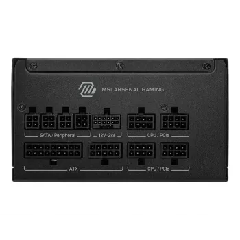 Τροφοδοτικό MSI MAG A1000GLS PCIE5 1000 W 24-pin ATX ATX Μαύρο