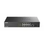 D-Link DGS-1010MP/E Δικτυακός διακόπτης Unmanaged L2 Gigabit Ethernet (10/100/1000) Power over Ethernet (PoE) 1U Μαύρο