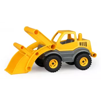 Lena EcoActives Earth Mover, Τρακτέρ, 2 έτος(-η), Πλαστικό, Ξύλο, Μαύρο, Γκρι, Κίτρινο