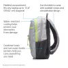 Σακίδιο HP 39,62 cm (15,6 ίντσες) Active Backpack Γκρι/Νεογκίτρινο