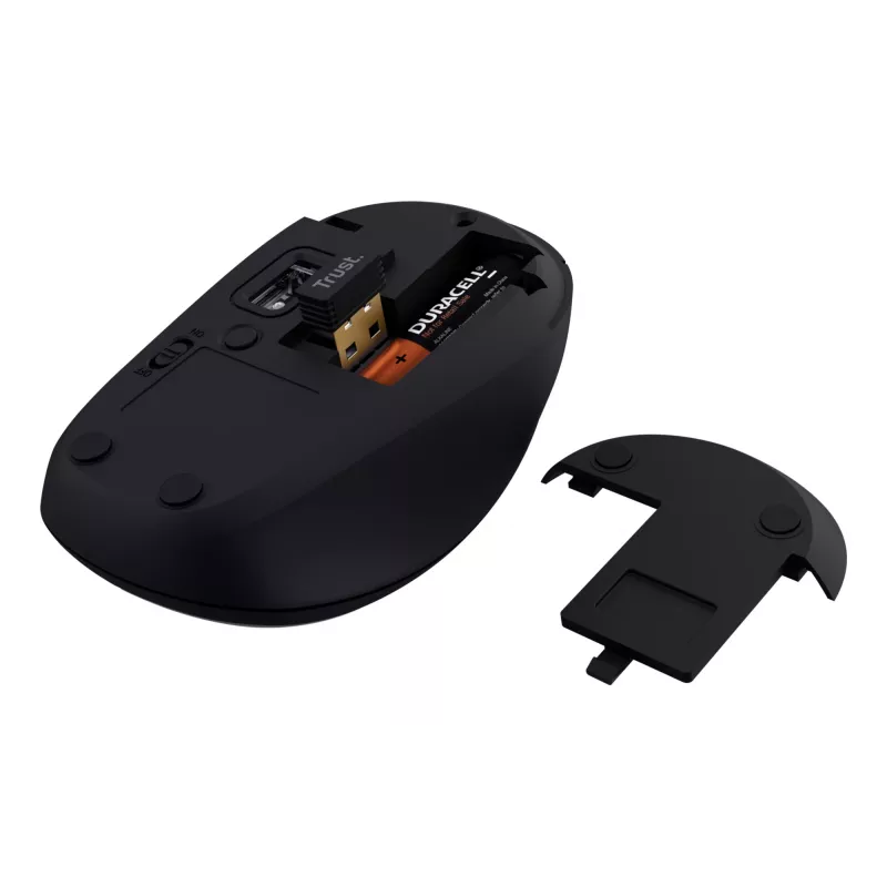 Trust Yvi+ ποντίκι universal αμφίχειρο RF Wireless + Bluetooth οπτικό 1600 DPI