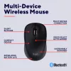 Trust Yvi+ ποντίκι universal αμφίχειρο RF Wireless + Bluetooth οπτικό 1600 DPI