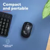 Trust Yvi+ ποντίκι universal αμφίχειρο RF Wireless + Bluetooth οπτικό 1600 DPI
