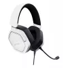 Trust GXT492W Carus headset ενσύρματο με κεφαλοταινία gaming λευκό