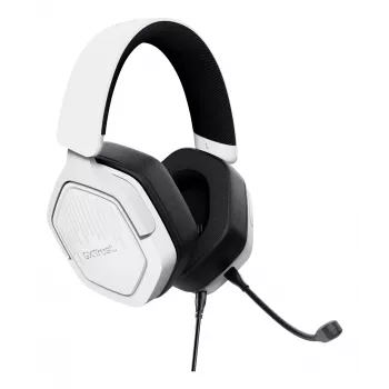 Trust GXT492W Carus headset ενσύρματο με κεφαλοταινία gaming λευκό