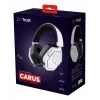 Trust GXT492W Carus headset ενσύρματο με κεφαλοταινία gaming λευκό