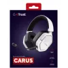 Trust GXT492W Carus headset ενσύρματο με κεφαλοταινία gaming λευκό