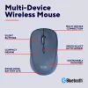 Trust Yvi+ ποντίκι universal αμφίχειρο RF Wireless + Bluetooth οπτικό 1600 DPI