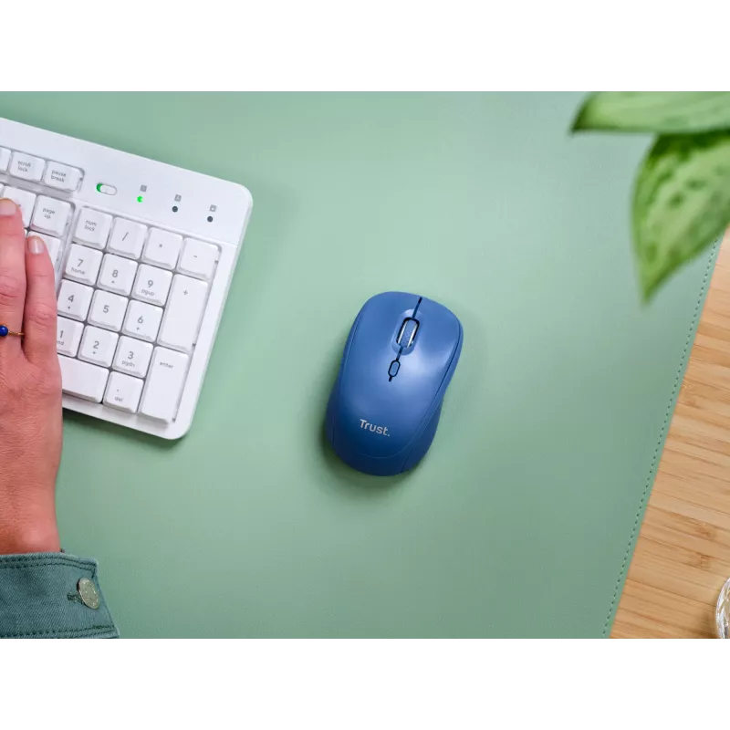 Trust Yvi+ ποντίκι universal αμφίχειρο RF Wireless + Bluetooth οπτικό 1600 DPI
