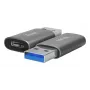 Trust Calyx USB Type-C USB Type-A γκρι θύρα 1 USB Type-C θύρα 2 USB Type-A