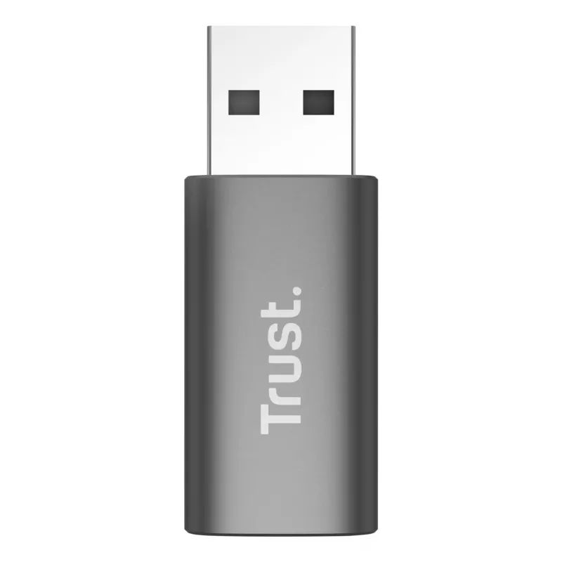 Trust Calyx USB Type-C USB Type-A γκρι θύρα 1 USB Type-C θύρα 2 USB Type-A
