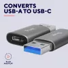 Trust Calyx USB Type-C USB Type-A γκρι θύρα 1 USB Type-C θύρα 2 USB Type-A