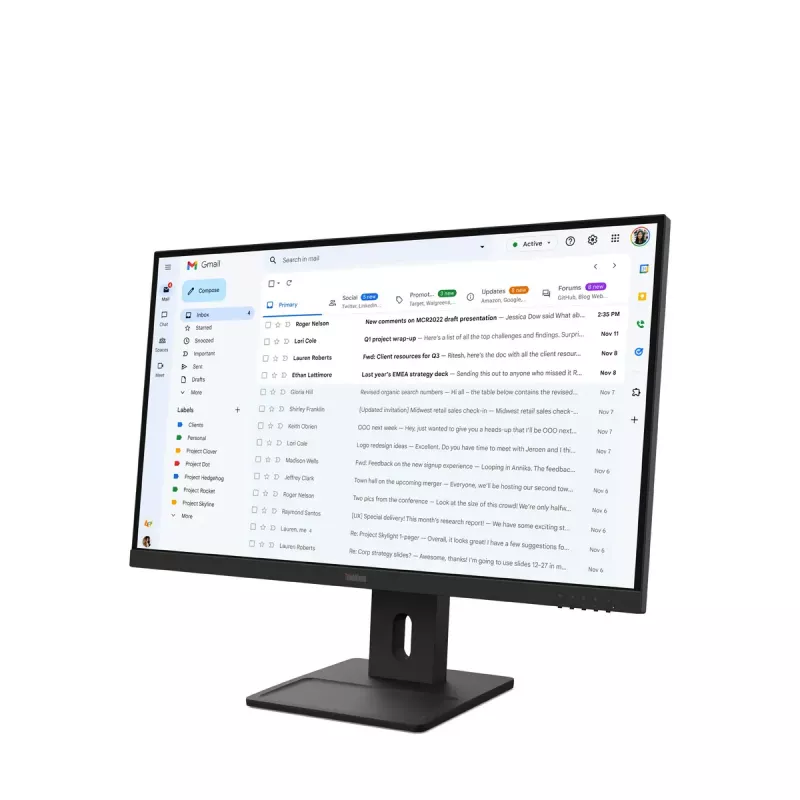 Οθόνη Lenovo ThinkVision E27-40 27 ίντσες Full HD 1920 x 1080 6 ms
