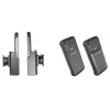 Πάνελ διαχείρισης καλωδίων Intellinet 19 inch, 1U, 4 κοντοί πλαστικοί κρίκοι, μαύρο