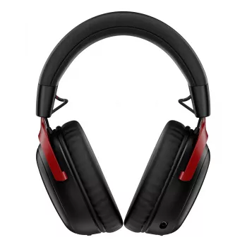 HyperX Cloud III S Wireless - Gaming headset (μαύρο-κόκκινο), κόκκινο, Κίνα, over-ear, κλειστού τύπου, 115 mm, 210 mm