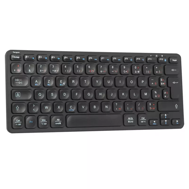 Ασύρματο πληκτρολόγιο Bluetooth Targus AKB862FR — Γαλλικό AZERTY, μαύρο