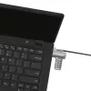 Targus ASP96GLX-S κλειδαριά καλωδίου ασημί 2m με συνδυασμό