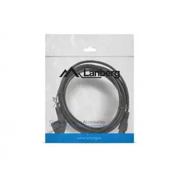 Καλώδιο ρεύματος Lanberg CA-C5CA-11CC-003-BK 3m C5 υποδοχή CEE7/7