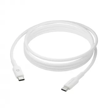 Καλώδιο USB-C σε USB-C d bramante Bulk 2 m, λευκό