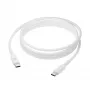 Καλώδιο USB-C σε USB-C d bramante Bulk 2 m, λευκό
