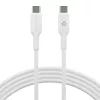 Καλώδιο USB-C σε USB-C d bramante Bulk 2 m, λευκό