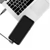 Καλώδιο USB LogiLink CU0182 USB 2.0 1m USB-C μαύρο ασημί