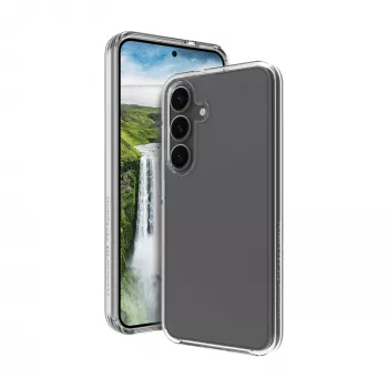 dbramante1928 Iceland Ultra D3O πίσω κάλυμμα για Samsung Galaxy S25, διαφανές