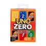 Παιχνίδι καρτών MATTEL UNO Zero — Παιχνίδι τοποθέτησης, ηλικία 7+, περιλαμβάνει τράπουλα και μπλοκ παιχνιδιού