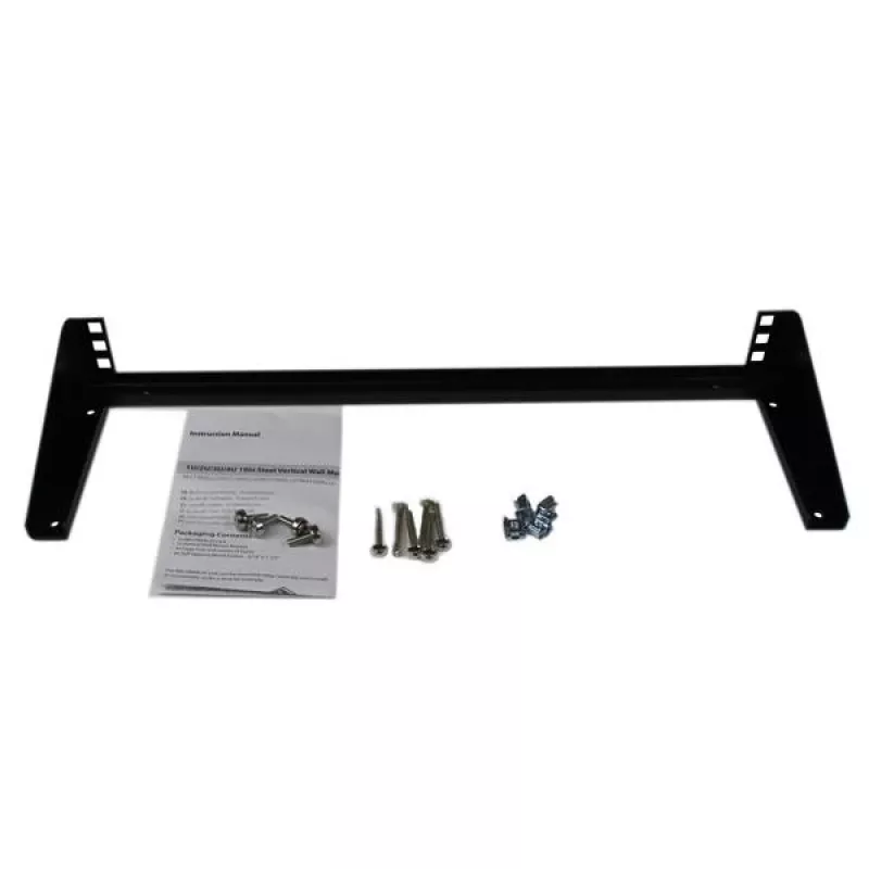 StarTech.com 1HE 19 ίντσες κάθετη βάση τοίχου για rack συσκευών από χάλυβα